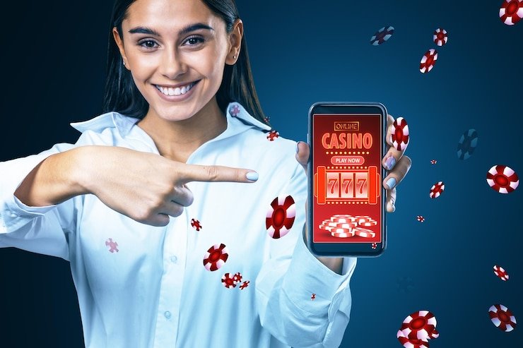 Pengguna memeriksa rincian pembayaran digital